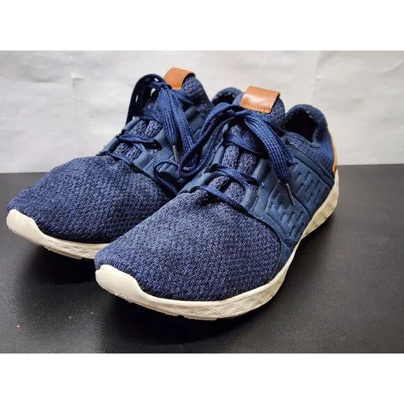 New George Knit Sneakers Men's Shoes Memoary Foam Lightweight Navy Blue  Size 13